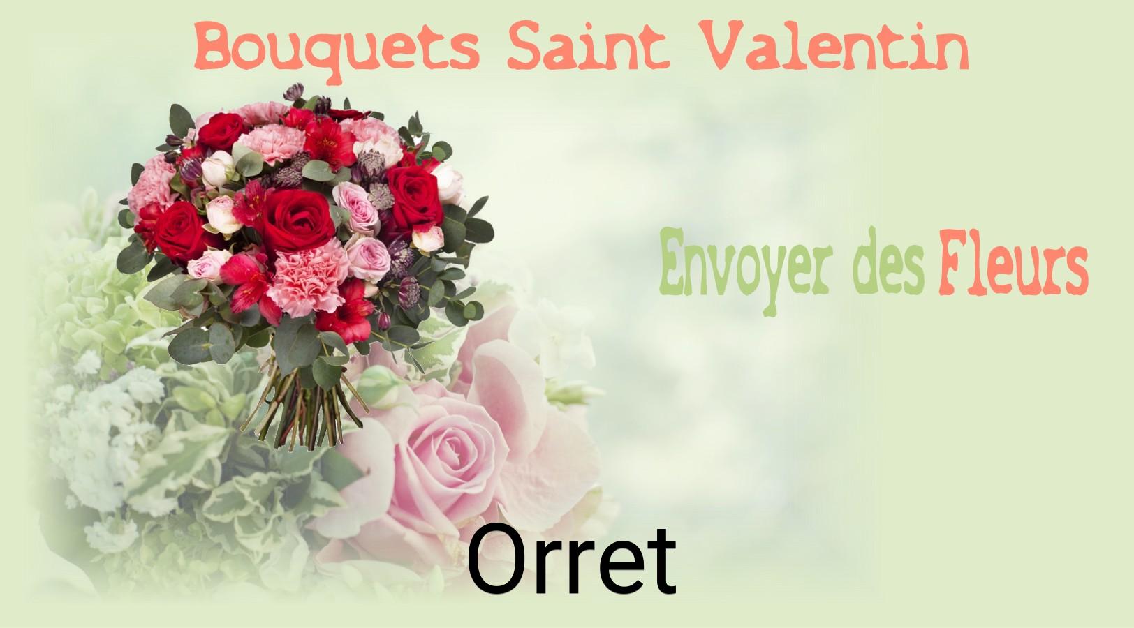 Roses de Saint-Valentin livrées à Orret